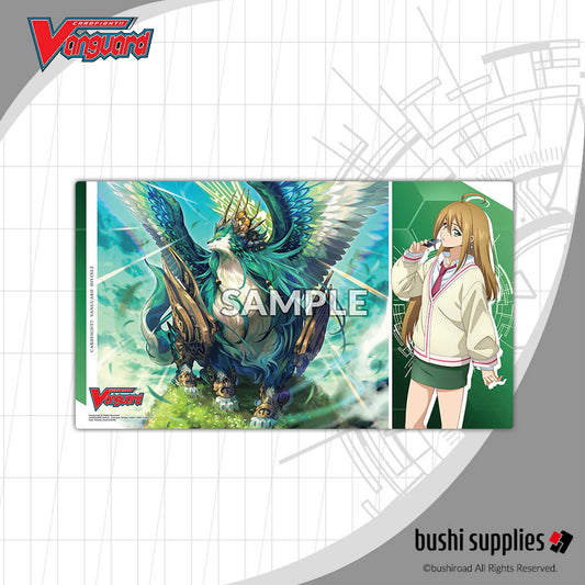 Cardfight!! Vanguard: Divinez Deluxe Arc Rubber Playmat Vol 8. Design B - Megumi & Magnolia Patriach