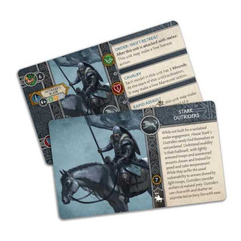 A Song of Ice & Fire: Tabletop Miniatures Game - Stark Outriders