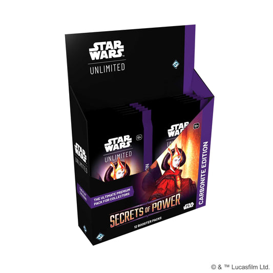 Star Wars: Unlimited - Secrets of Power Carbonite Booster Display (12)