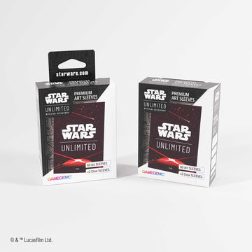 Gamegenic Star Wars: Unlimited Premium Art Sleeves - Card Back Red