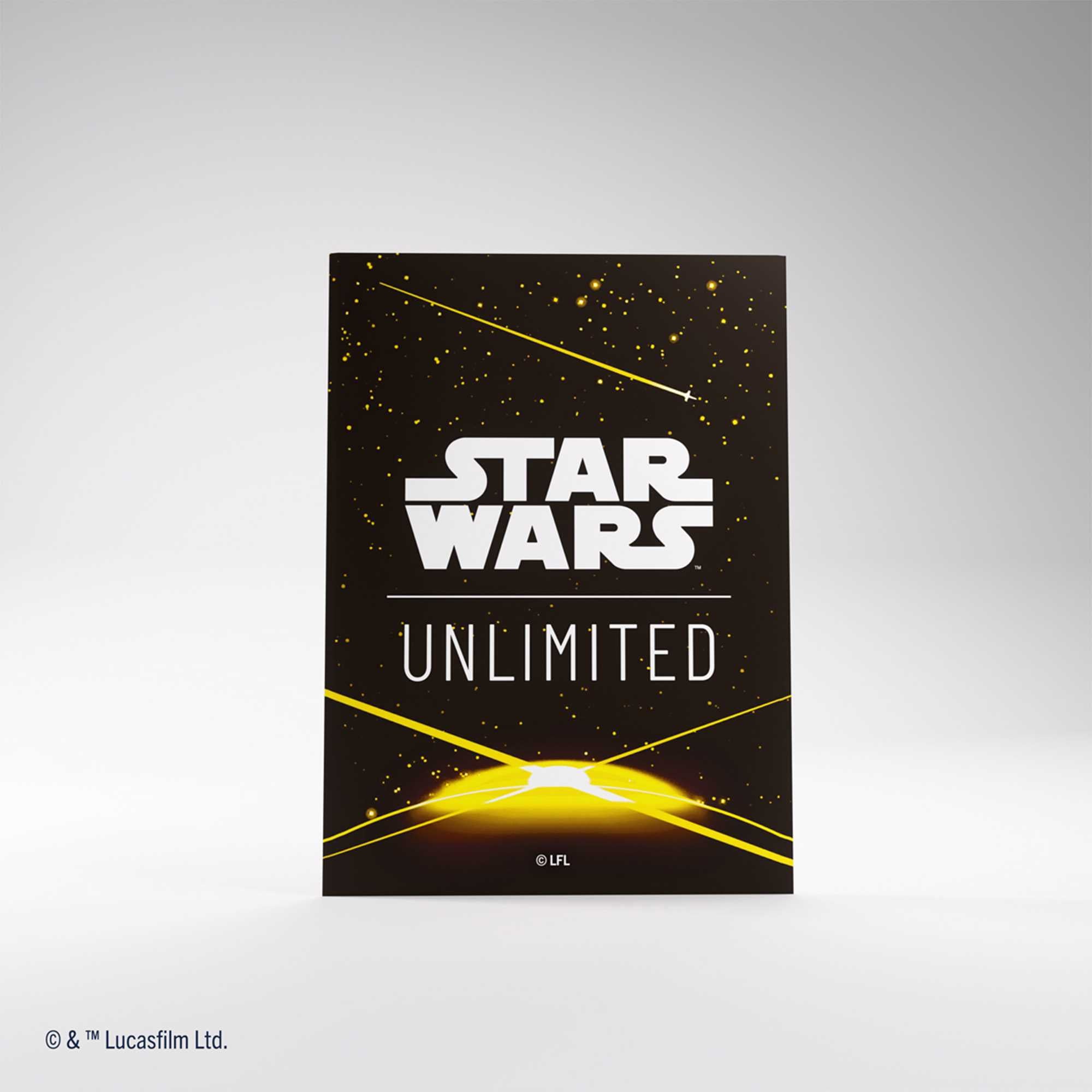 Gamegenic Star Wars: Unlimited Premium Art Sleeves - Card Back Yellow
