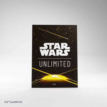 Gamegenic Star Wars: Unlimited Premium Art Sleeves - Card Back Yellow