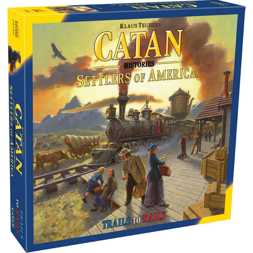 CATAN Histories: Settlers of America - Trails to Rails