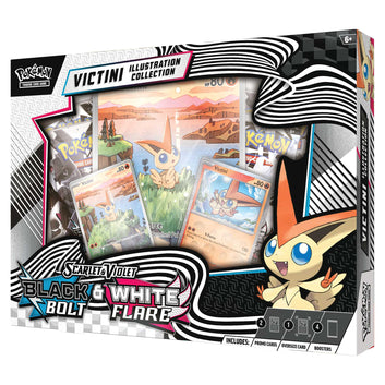 Pokémon TCG: Scarlet & Violet 10.5 - Black Bolt & White Flare Unova Victini Illustration Collection
