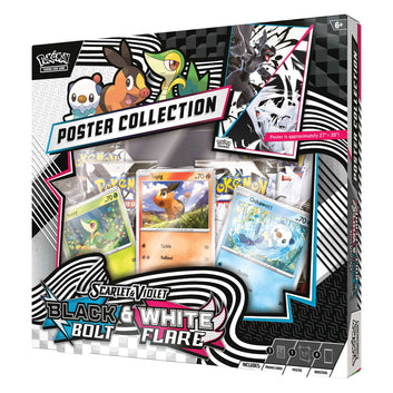 Pokémon TCG: Black Bolt & White Flare Unova Poster Collection