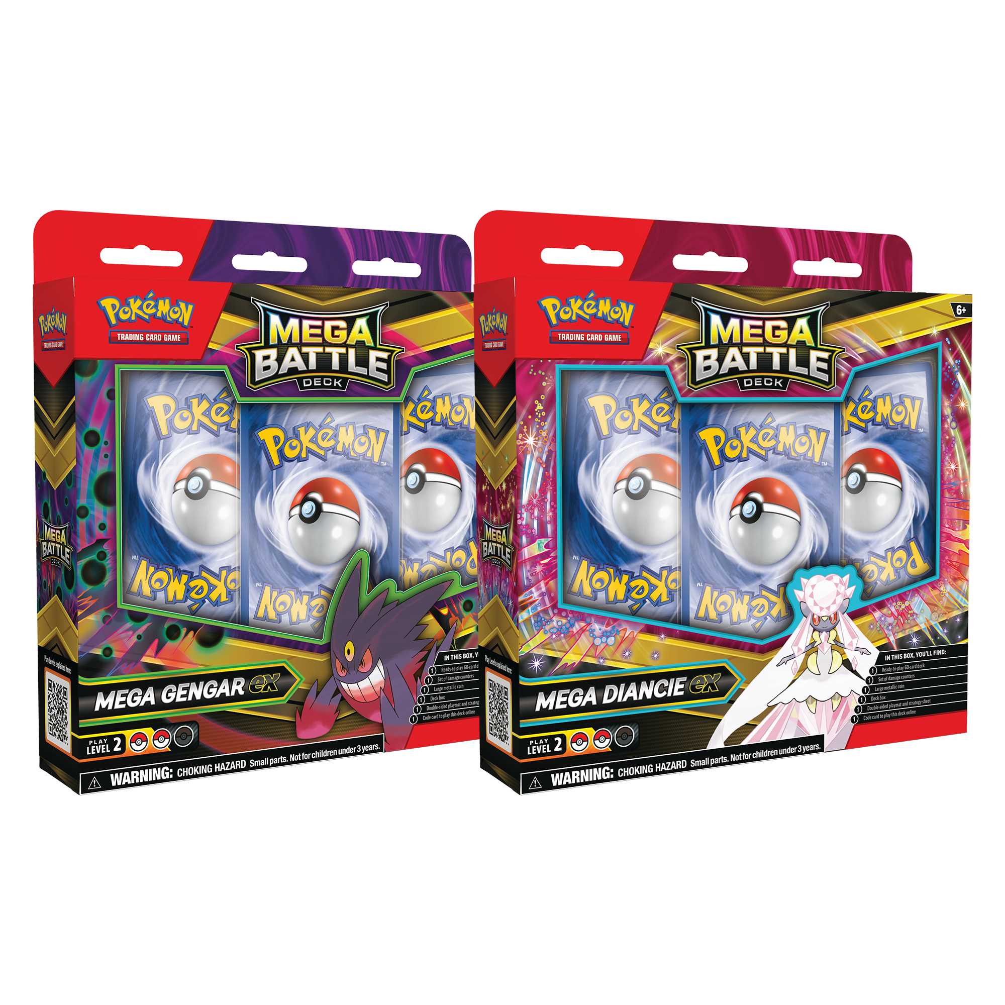 Pokémon TCG: Mega Battle Decks - Assortment (Diancie ex & Gengar ex)