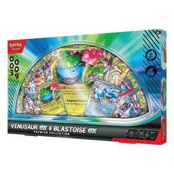 Pokémon TCG: Venusaur /Blastoise ex Premium Collection Case of 6 (H&I exclusive)