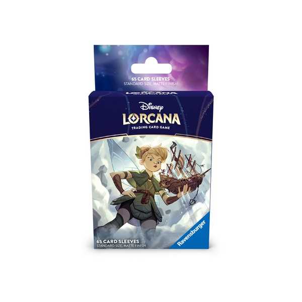 Disney Lorcana Trading Card Game - Card Sleeve Pack Tinkerbell - Set 8 (65 ctn.)