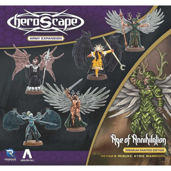 Heroscape: Revna’s Rebuke: Kyrie Warriors Army Expansion - Premium Painted Edition