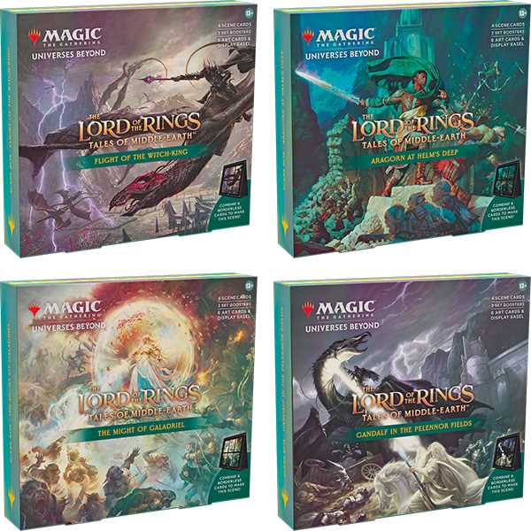 Magic: The Gathering - Lord of the Rings: Tales of Middle-Earth Holiday Scene Box